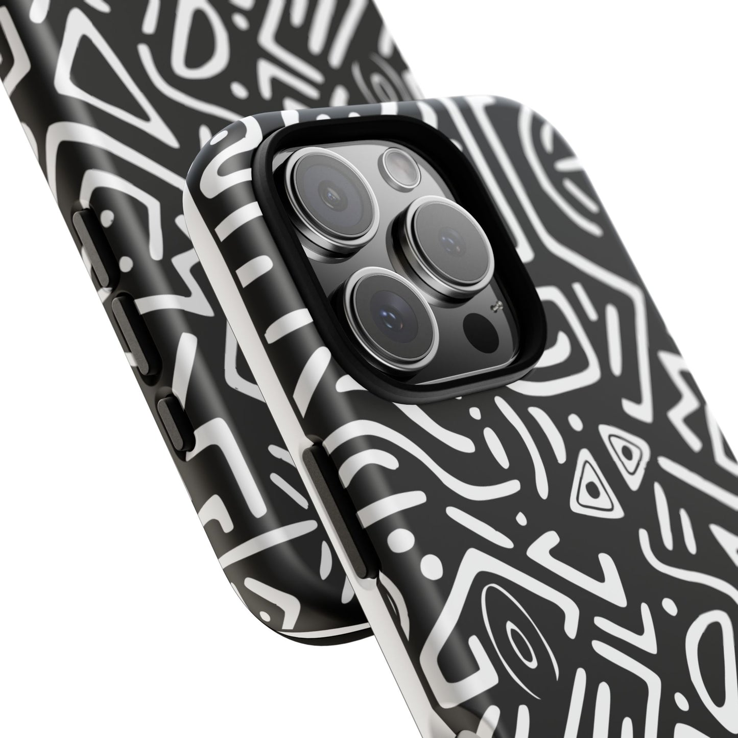 Stylish Phone Case, Abstract Design, Tough Cell Phone Cover, Modern Smartphone Protector, Gift for Tech Lovers, Unique Accessories