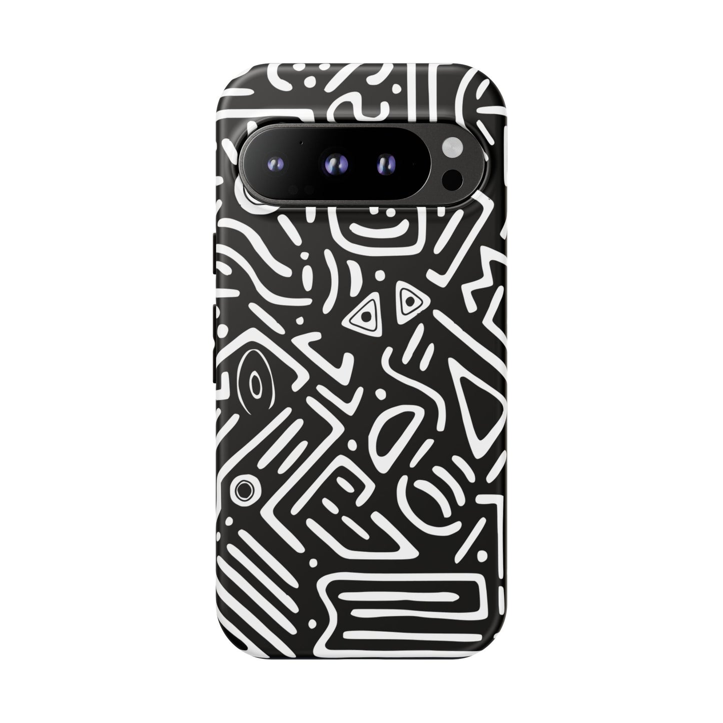 Stylish Phone Case, Abstract Design, Tough Cell Phone Cover, Modern Smartphone Protector, Gift for Tech Lovers, Unique Accessories