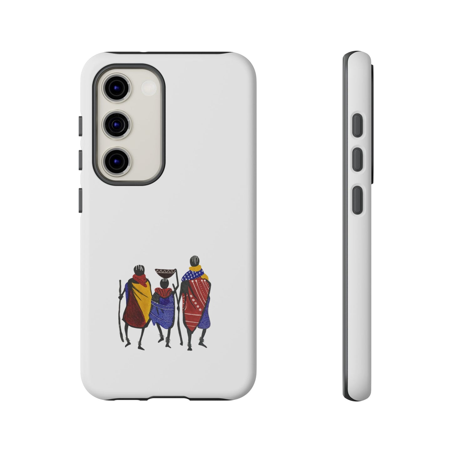 Stylish Phone Case Featuring Cultural Art, Tough Cases for Protection and Style, Gift for Holidays, Trendy Accessory, Unique Phone Cover