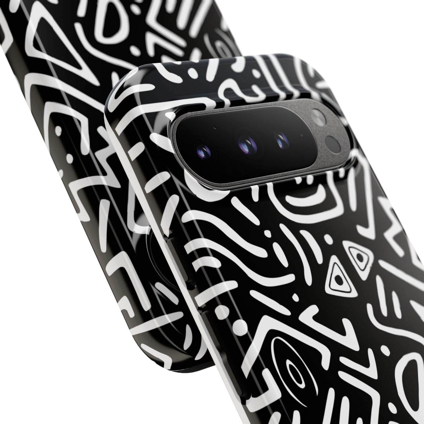 Stylish Phone Case, Abstract Design, Tough Cell Phone Cover, Modern Smartphone Protector, Gift for Tech Lovers, Unique Accessories