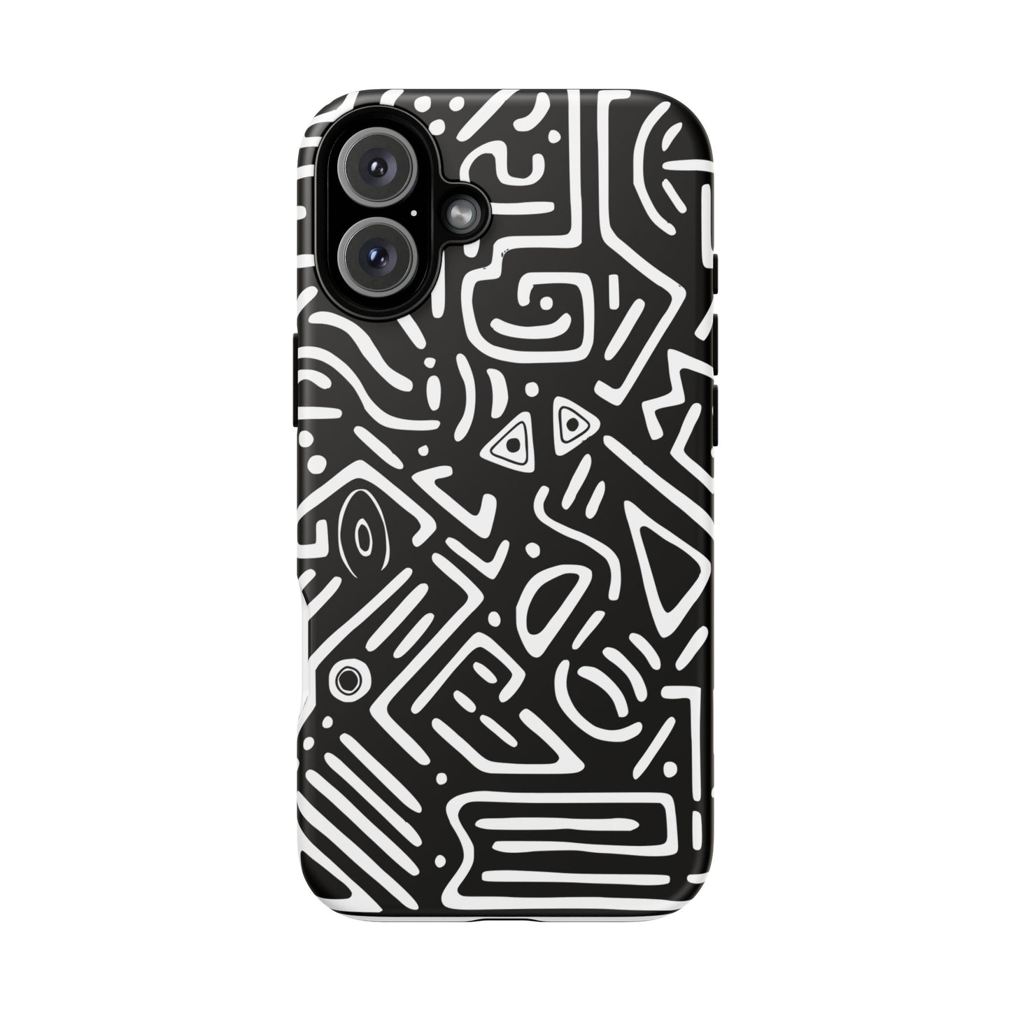 Stylish Phone Case, Abstract Design, Tough Cell Phone Cover, Modern Smartphone Protector, Gift for Tech Lovers, Unique Accessories