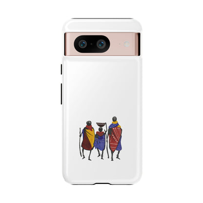 Stylish Phone Case Featuring Cultural Art, Tough Cases for Protection and Style, Gift for Holidays, Trendy Accessory, Unique Phone Cover
