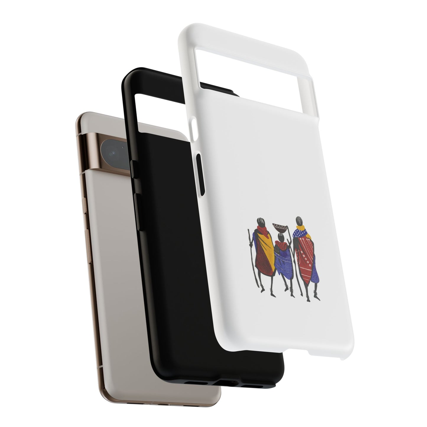 Stylish Phone Case Featuring Cultural Art, Tough Cases for Protection and Style, Gift for Holidays, Trendy Accessory, Unique Phone Cover
