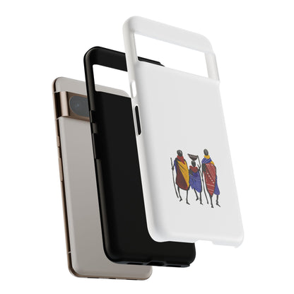 Stylish Phone Case Featuring Cultural Art, Tough Cases for Protection and Style, Gift for Holidays, Trendy Accessory, Unique Phone Cover
