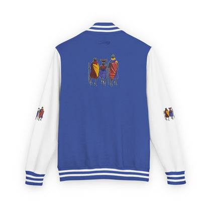 Ngwetsi - Unisex Letterman Jacket with Colorful Parrots Design, Trendy Outerwear, Casual Style, Gift for Animal Lovers, Comfortable and [...]