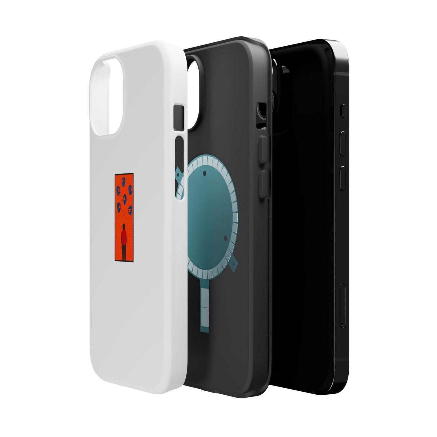 Magnetic Phone Cases, Unique Design Cases for Teens, Gifts for Phone Lovers, Cute Phone Accessories, Trendy Mobile Cases