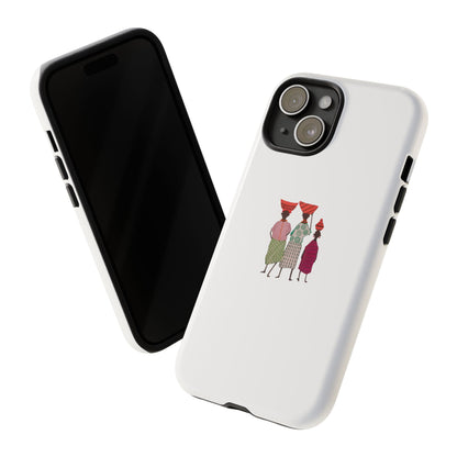 Artistic Phone Cases with Cultural Designs, Unique Smartphone Accessories, Gift for Her, Women's Fashion, Boho Style, Ethnic Prints