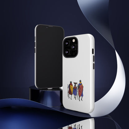 Stylish Phone Case Featuring Cultural Art, Tough Cases for Protection and Style, Gift for Holidays, Trendy Accessory, Unique Phone Cover