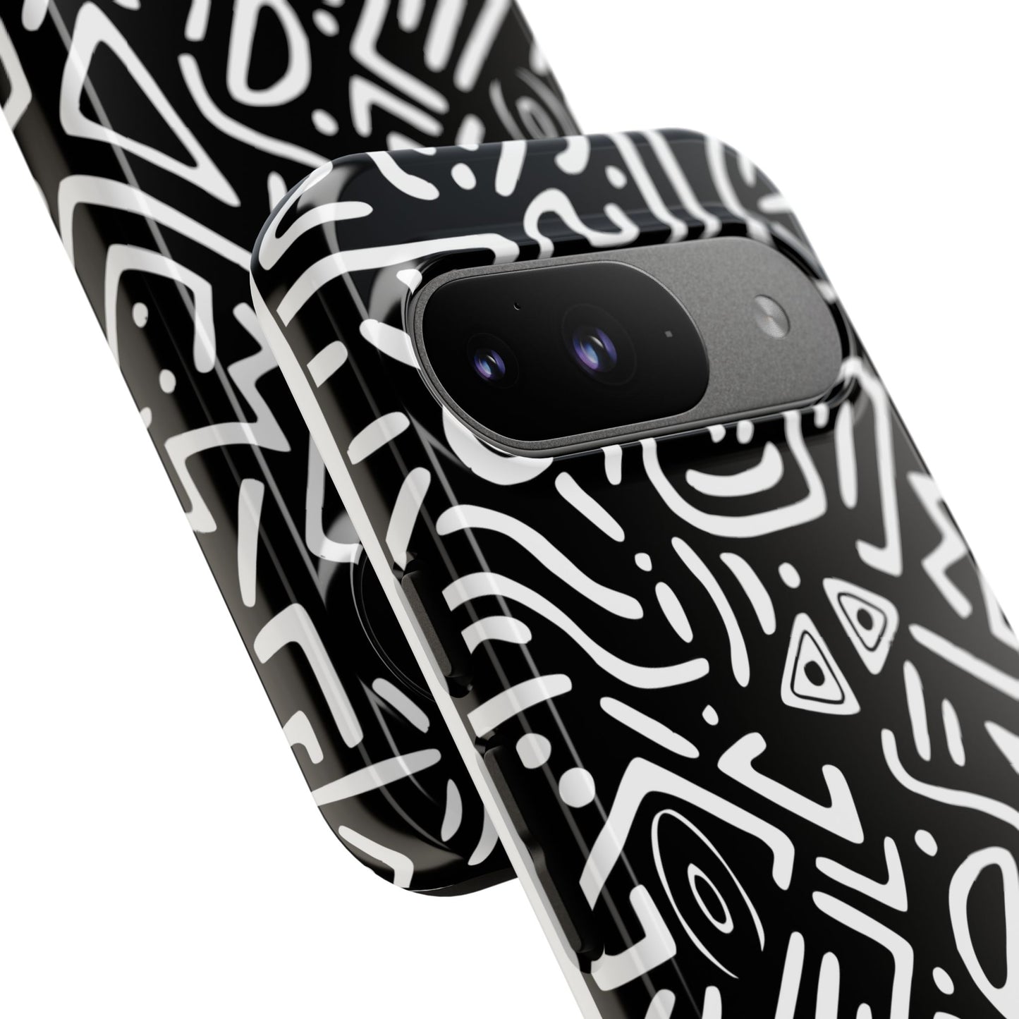 Stylish Phone Case, Abstract Design, Tough Cell Phone Cover, Modern Smartphone Protector, Gift for Tech Lovers, Unique Accessories