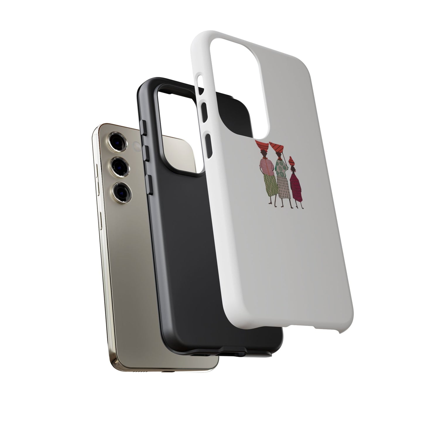 Artistic Phone Cases with Cultural Designs, Unique Smartphone Accessories, Gift for Her, Women's Fashion, Boho Style, Ethnic Prints