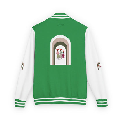 Dinkgwana - Stylish Unisex Letterman Jacket, Vintage Style Outerwear, Casual Everyday Jacket, Gift for Friends, Sports and Weekend Style