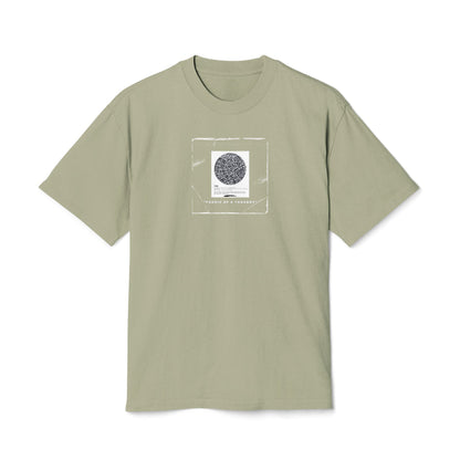 Fabric Of A Thought - Unisex Heavy Faded Tee | Relaxed Casual Style | Perfect for Everyday Wear, Gifting, Festivals, Summer Outings, Lounge Wear