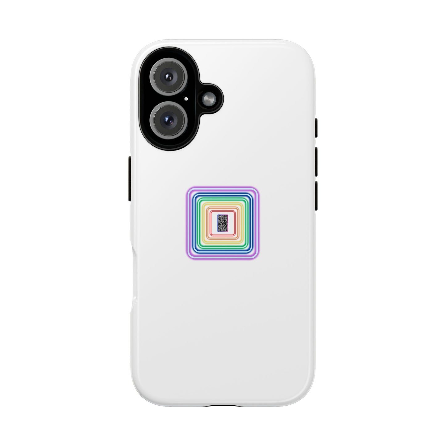 Colorful Geometric Phone Case for Tough Cases, Fun Phone Accessory, Unique Gift, Trendy Tech, Phone Protection