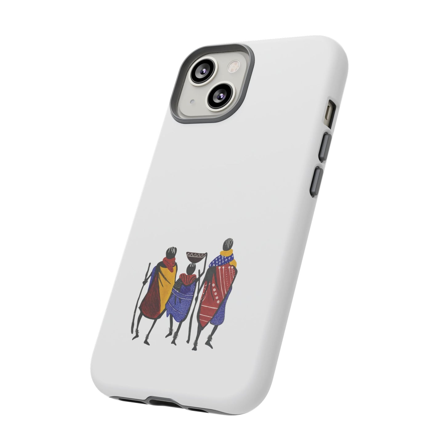 Stylish Phone Case Featuring Cultural Art, Tough Cases for Protection and Style, Gift for Holidays, Trendy Accessory, Unique Phone Cover