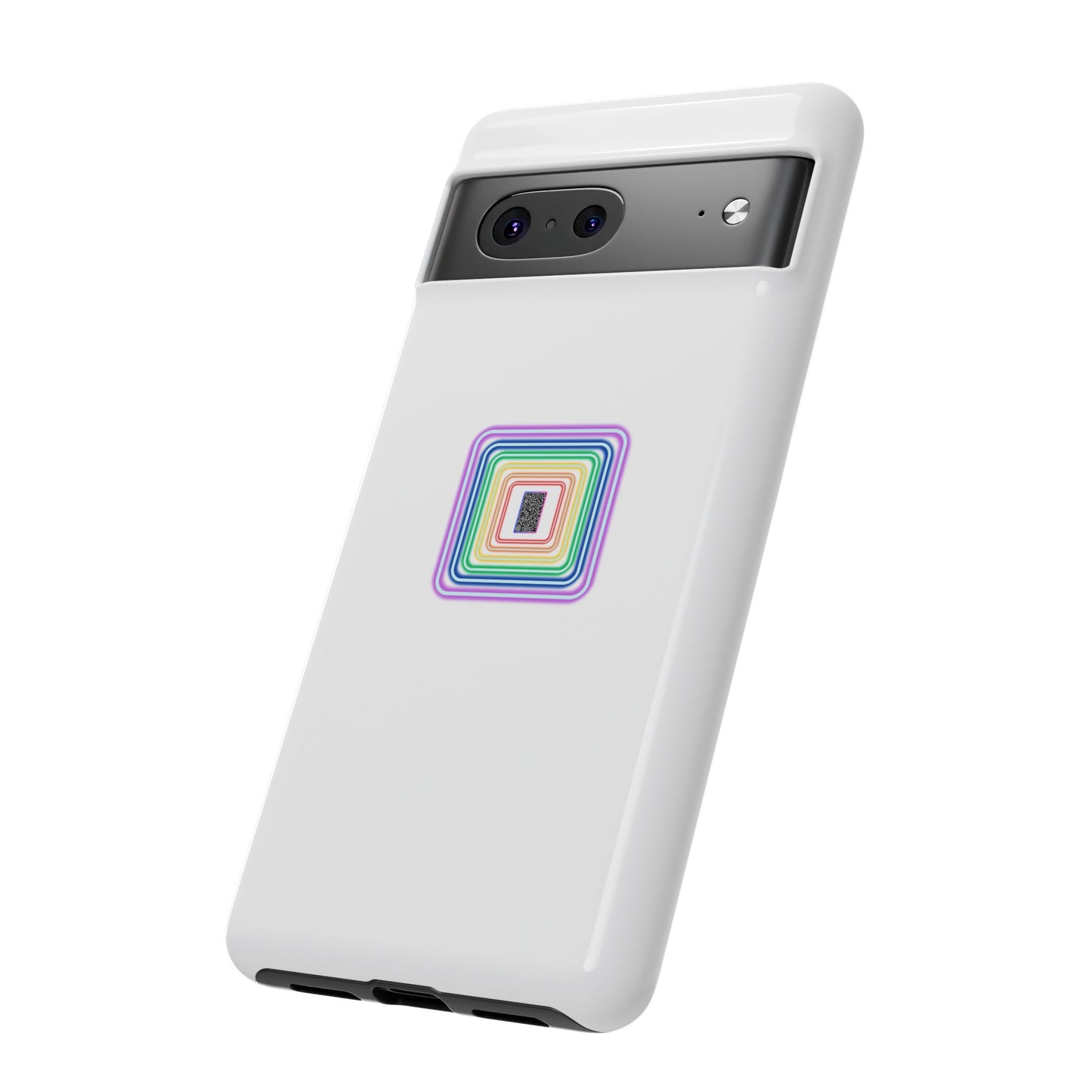 Colorful Geometric Phone Case for Tough Cases, Fun Phone Accessory, Unique Gift, Trendy Tech, Phone Protection