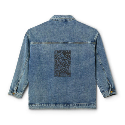 Pulse - Chic Women's Denim Jacket, Stylish Layering Piece, Casual Outfit Essential, Fashionable Gift for Her, Trendy Spring Outerwear