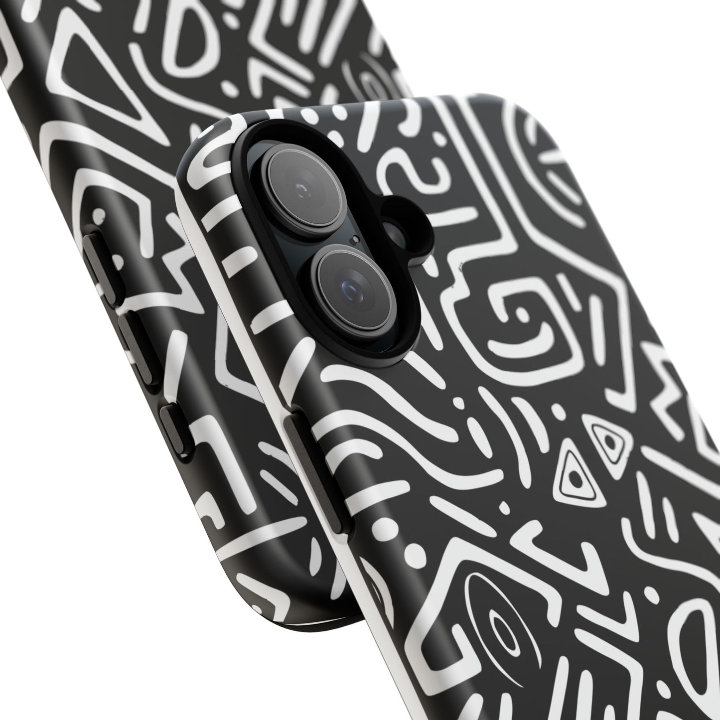 Stylish Phone Case, Abstract Design, Tough Cell Phone Cover, Modern Smartphone Protector, Gift for Tech Lovers, Unique Accessories