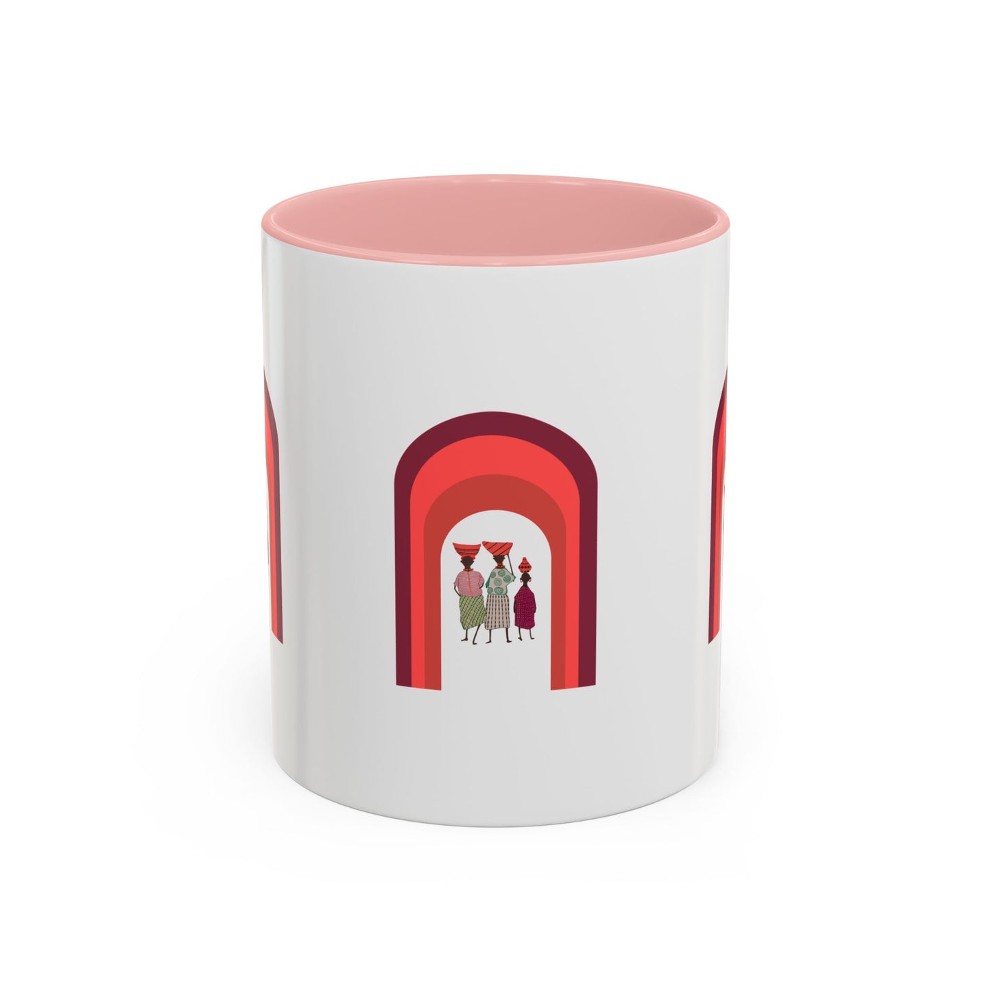 Colorful Tribal Accent Coffee Mug - Unique Art Design for Nightly Relaxation