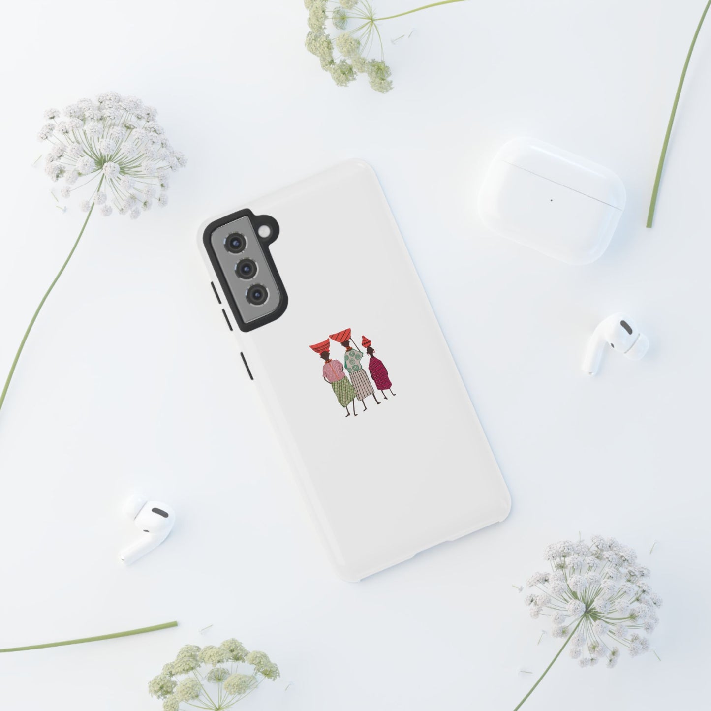 Artistic Phone Cases with Cultural Designs, Unique Smartphone Accessories, Gift for Her, Women's Fashion, Boho Style, Ethnic Prints