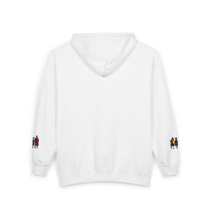 Ngwetsi Men Zip Hoodie — Nativity Christmas Chest & Sleeve Embroidered Design