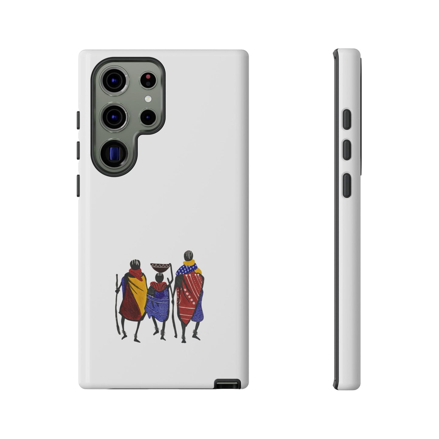 Stylish Phone Case Featuring Cultural Art, Tough Cases for Protection and Style, Gift for Holidays, Trendy Accessory, Unique Phone Cover