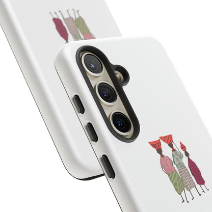 Artistic Phone Cases with Cultural Designs, Unique Smartphone Accessories, Gift for Her, Women's Fashion, Boho Style, Ethnic Prints