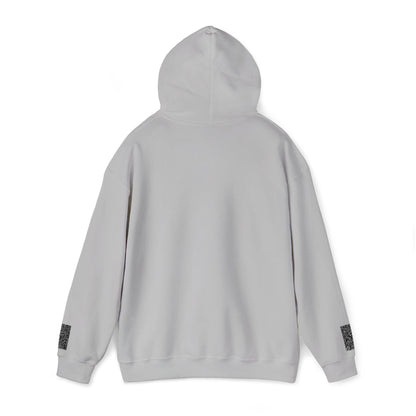 Pulse Hoodie — Minimal Black & White Tech Graphic