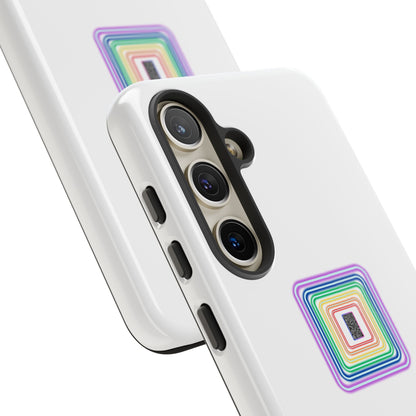 Colorful Geometric Phone Case for Tough Cases, Fun Phone Accessory, Unique Gift, Trendy Tech, Phone Protection