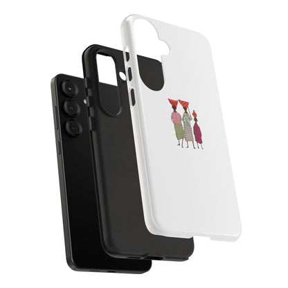 Artistic Phone Cases with Cultural Designs, Unique Smartphone Accessories, Gift for Her, Women's Fashion, Boho Style, Ethnic Prints