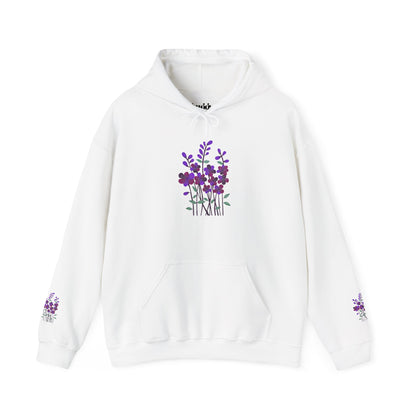 Botanical Floral Hoodie for Nature Lovers