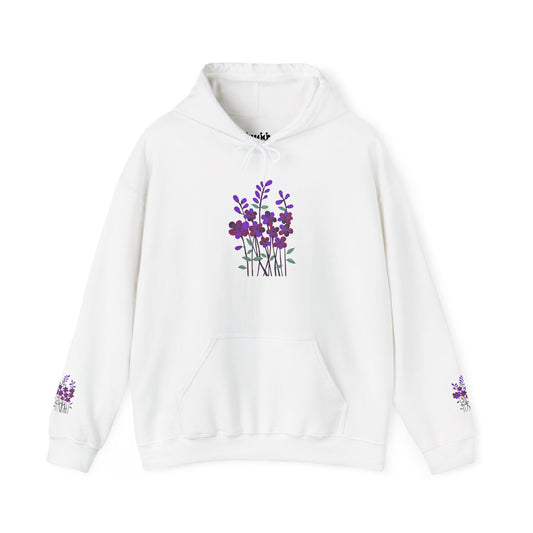 Botanical Floral Hoodie for Nature Lovers