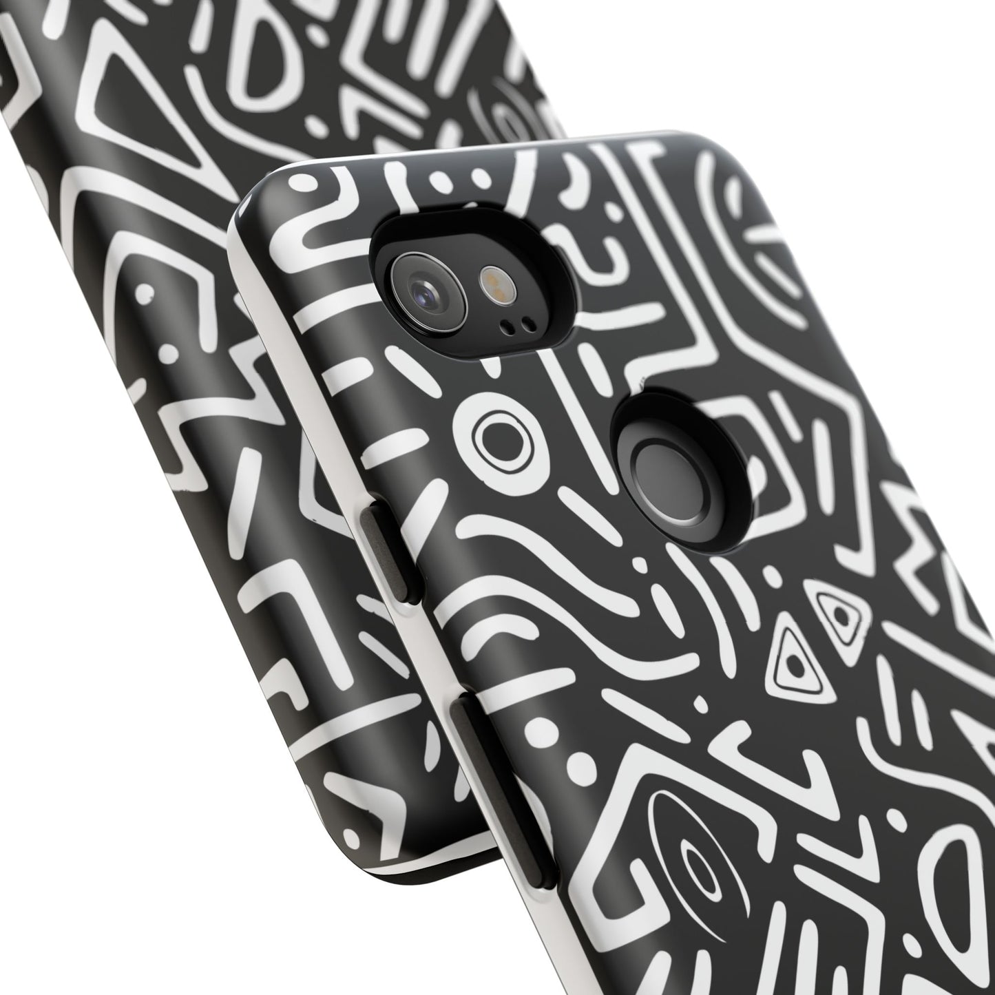 Stylish Phone Case, Abstract Design, Tough Cell Phone Cover, Modern Smartphone Protector, Gift for Tech Lovers, Unique Accessories