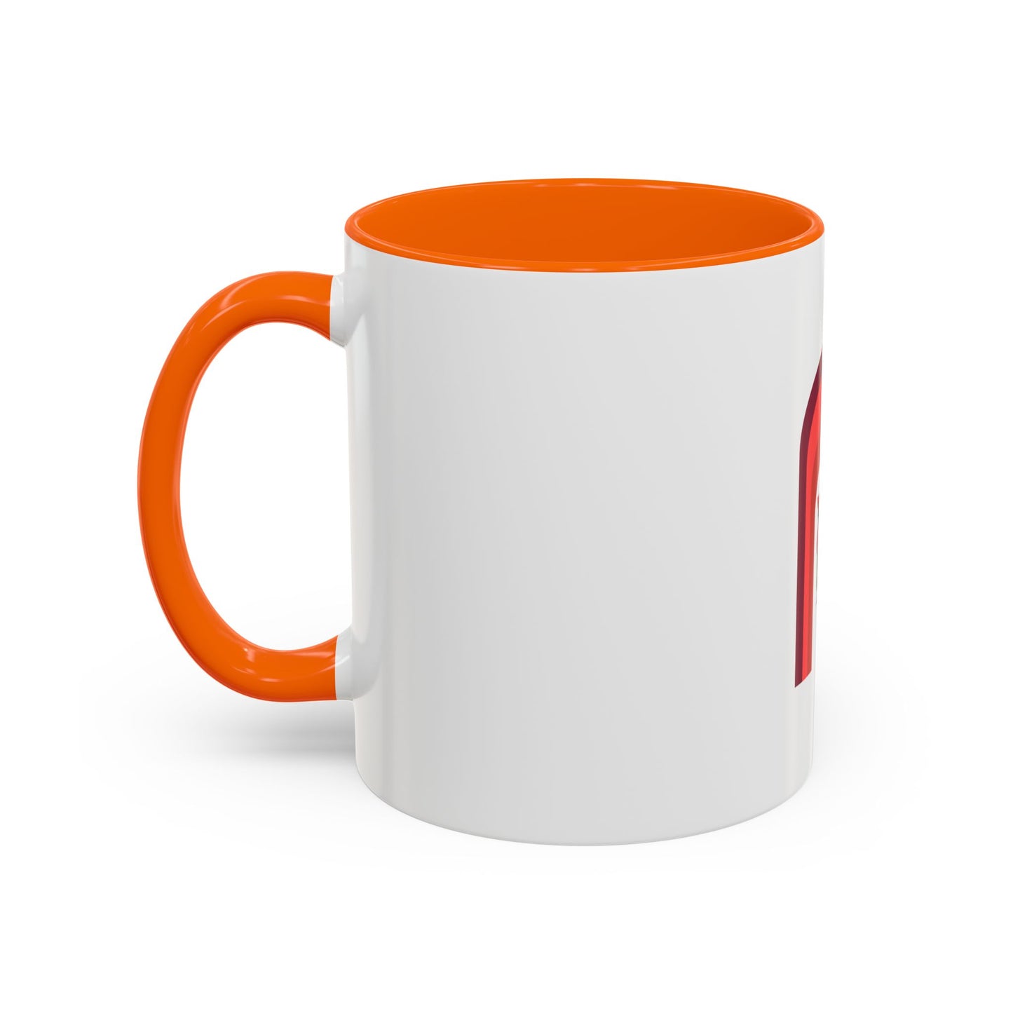 Stylish Accent Coffee Mug - Colorful Design for Creative Souls