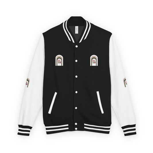 Dinkgwana - Stylish Unisex Letterman Jacket, Vintage Style Outerwear, Casual Everyday Jacket, Gift for Friends, Sports and Weekend Style