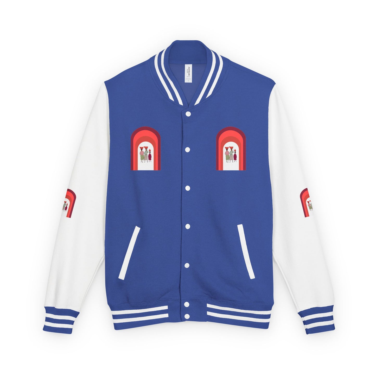 Dinkgwana - Unisex Letterman Jacket with Retro Design, Trendy Outerwear, Perfect for College, Parties, Gift Idea, Sports Events, Casual Wear