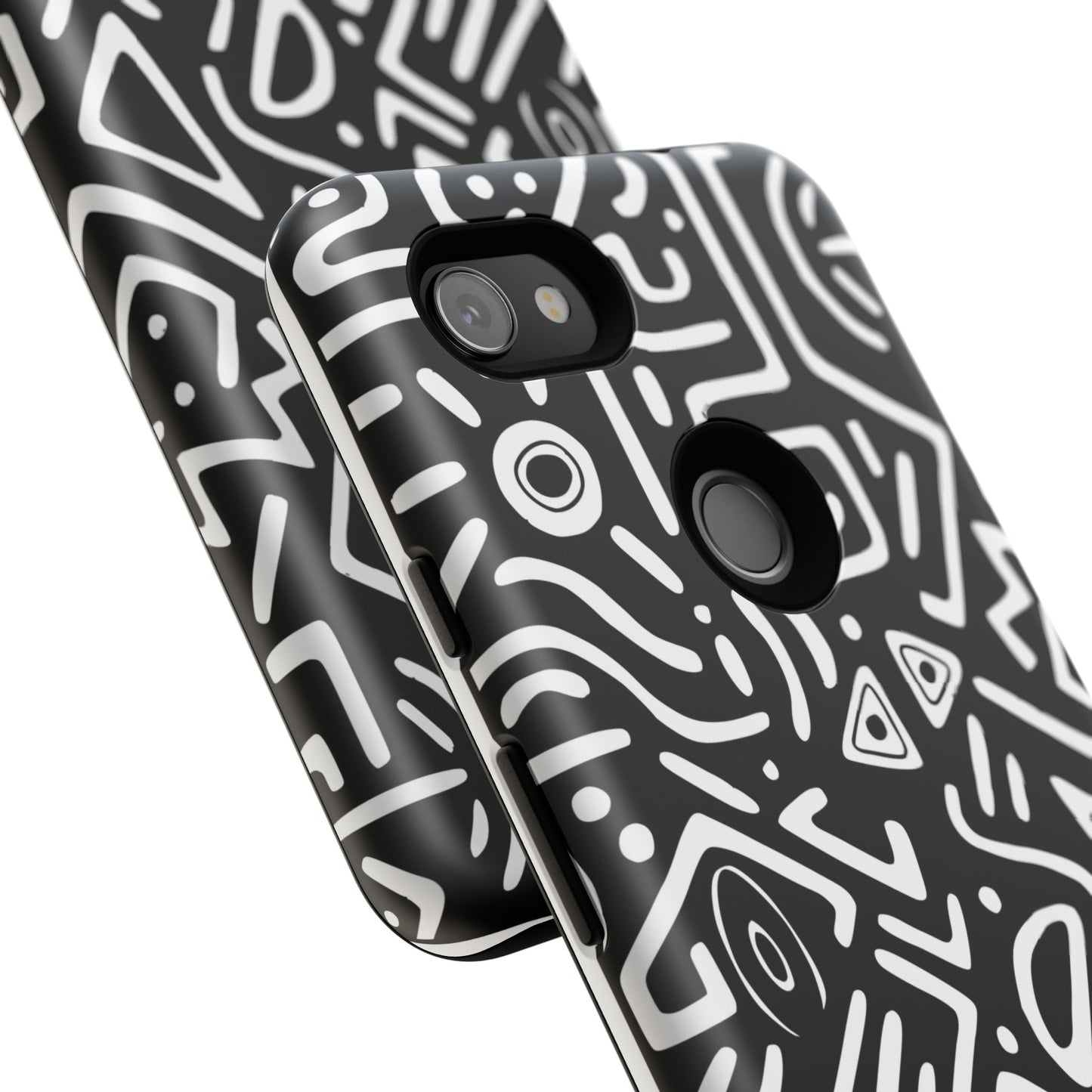 Stylish Phone Case, Abstract Design, Tough Cell Phone Cover, Modern Smartphone Protector, Gift for Tech Lovers, Unique Accessories