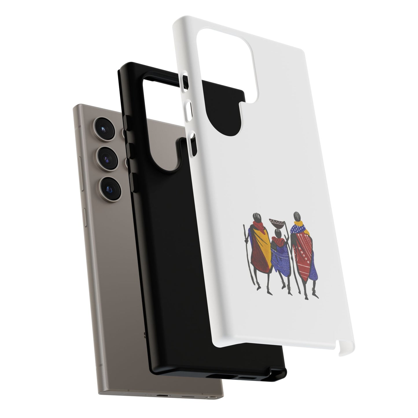 Stylish Phone Case Featuring Cultural Art, Tough Cases for Protection and Style, Gift for Holidays, Trendy Accessory, Unique Phone Cover