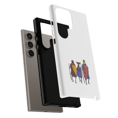 Stylish Phone Case Featuring Cultural Art, Tough Cases for Protection and Style, Gift for Holidays, Trendy Accessory, Unique Phone Cover