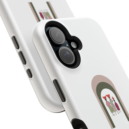 Artistic Magnetic Phone Cases, Unique Gift for Smartphone Lovers, Stylish Protection, Phone Accessories for Birthdays, Special Occasions.