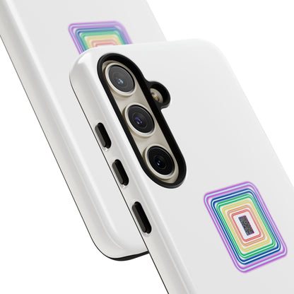 Colorful Geometric Phone Case for Tough Cases, Fun Phone Accessory, Unique Gift, Trendy Tech, Phone Protection