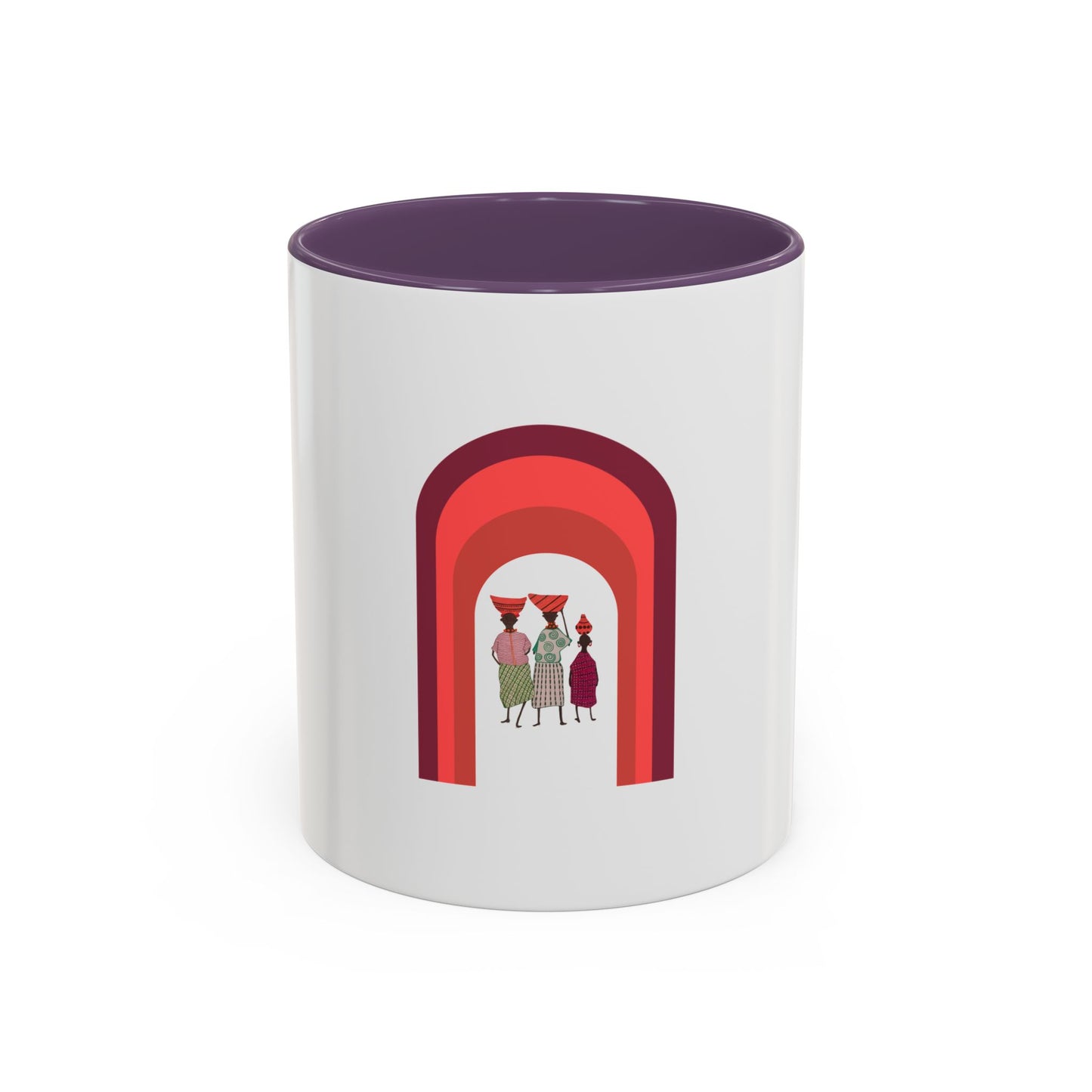 Stylish Accent Coffee Mug - Colorful Design for Creative Souls
