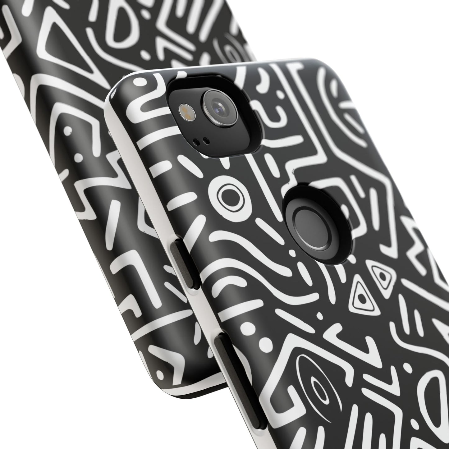 Stylish Phone Case, Abstract Design, Tough Cell Phone Cover, Modern Smartphone Protector, Gift for Tech Lovers, Unique Accessories