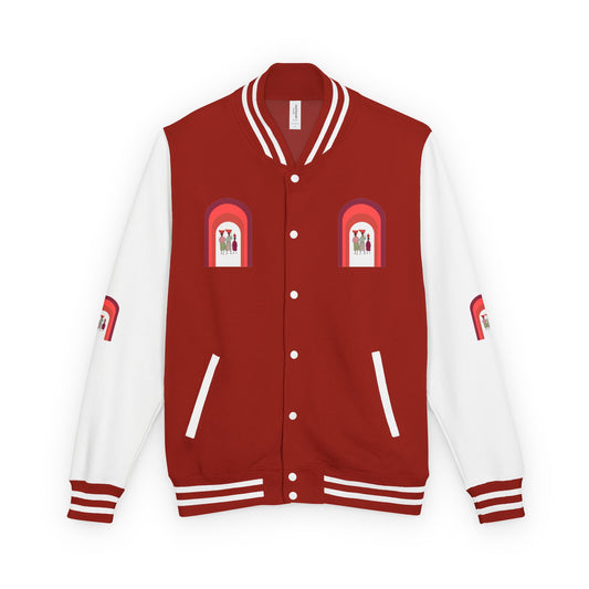 Dinkgwana - Unisex Letterman Jacket with Retro Design, Trendy Outerwear, Perfect for College, Parties, Gift Idea, Sports Events, Casual Wear