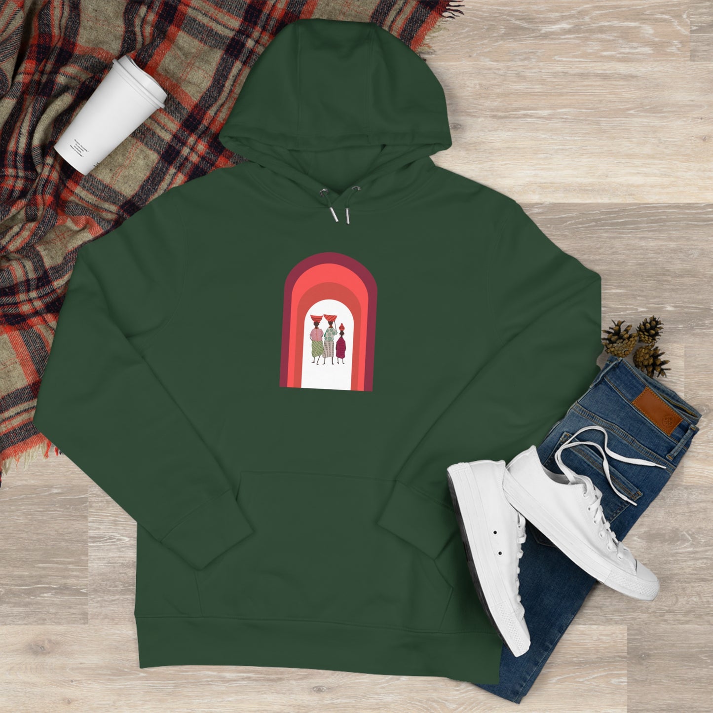 Dinkgwana - King Hooded Sweatshirt