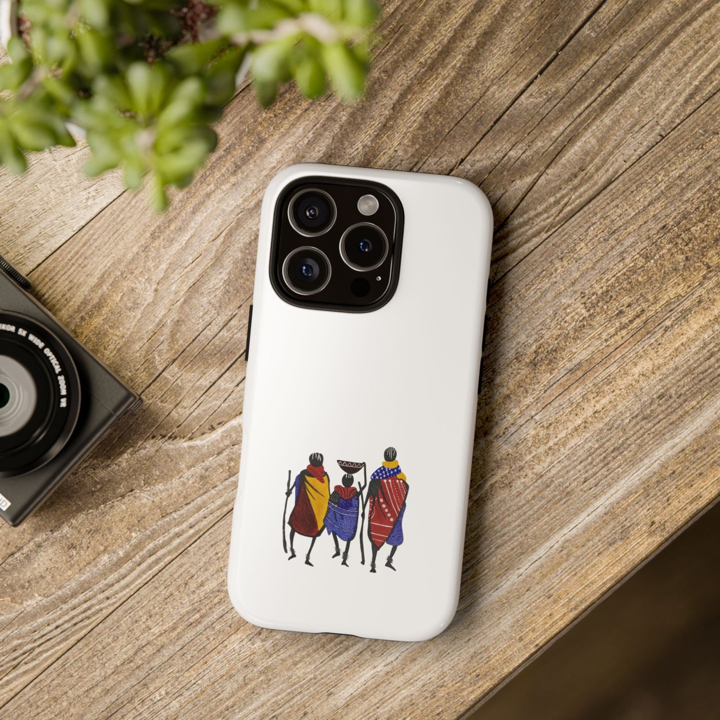 Stylish Phone Case Featuring Cultural Art, Tough Cases for Protection and Style, Gift for Holidays, Trendy Accessory, Unique Phone Cover