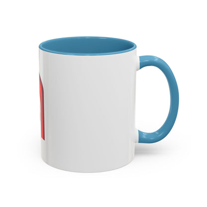 Stylish Accent Coffee Mug - Colorful Design for Creative Souls