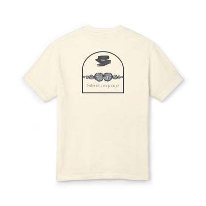 Silent Language - Unisex Heavyweight Tee -  Graphic Shirt