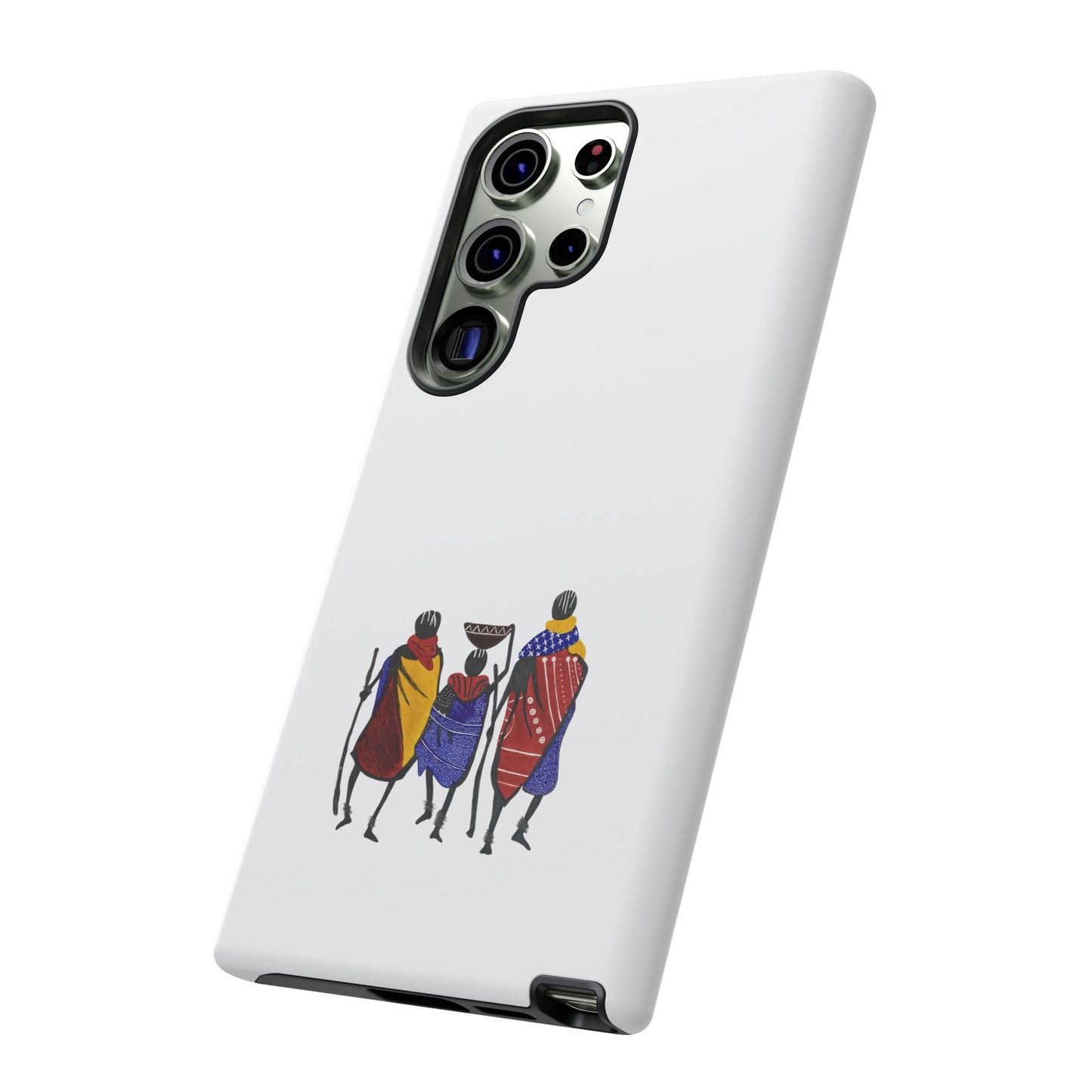 Stylish Phone Case Featuring Cultural Art, Tough Cases for Protection and Style, Gift for Holidays, Trendy Accessory, Unique Phone Cover