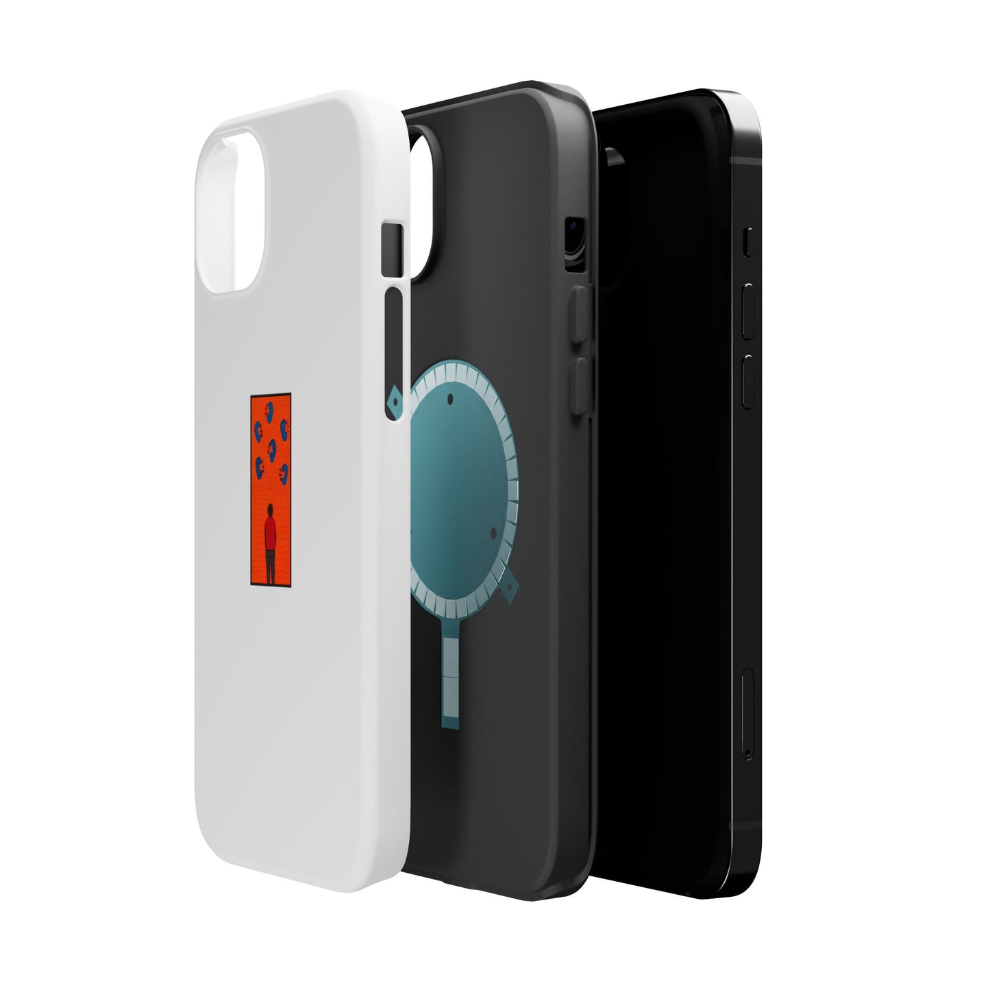 Magnetic Phone Cases, Unique Design Cases for Teens, Gifts for Phone Lovers, Cute Phone Accessories, Trendy Mobile Cases
