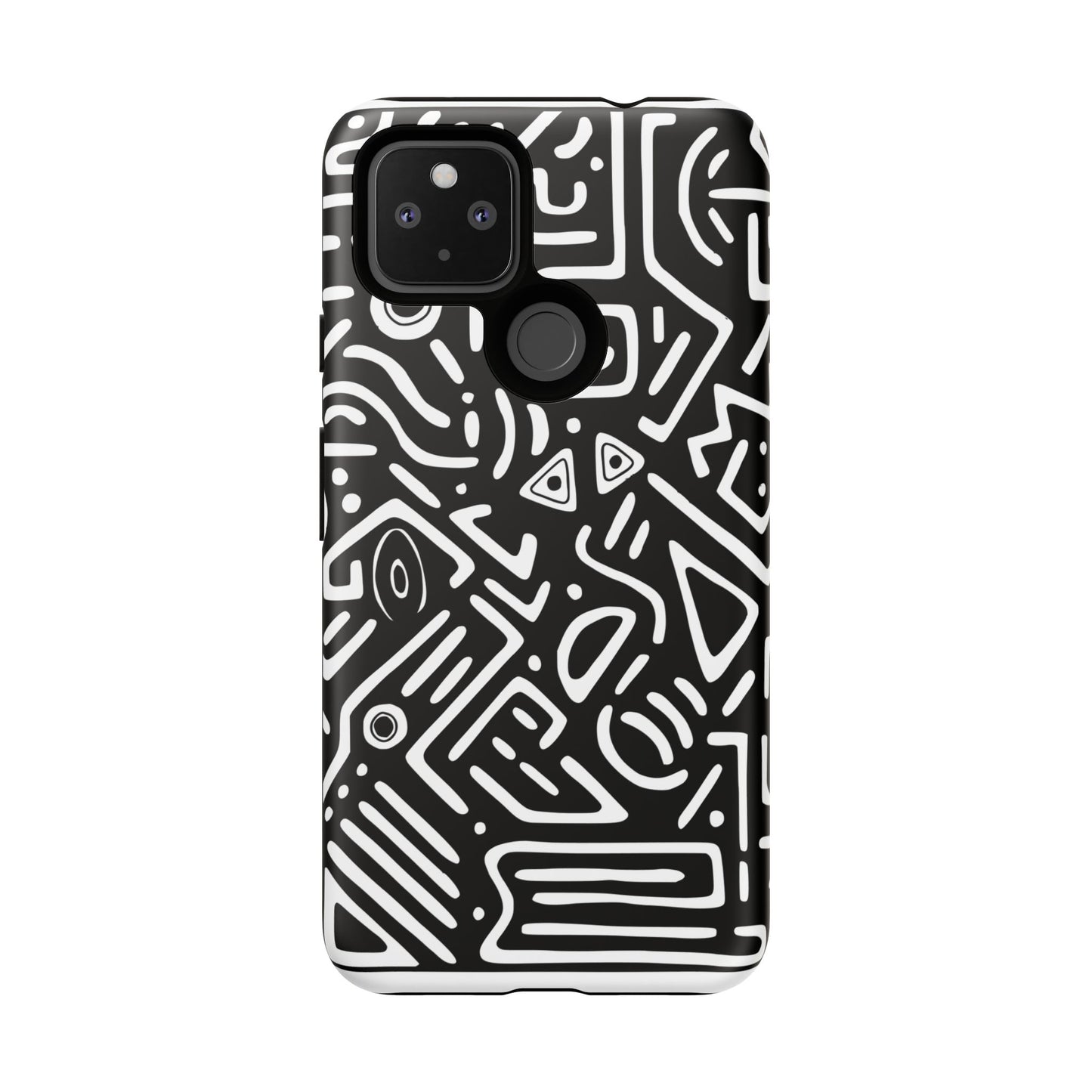 Stylish Phone Case, Abstract Design, Tough Cell Phone Cover, Modern Smartphone Protector, Gift for Tech Lovers, Unique Accessories